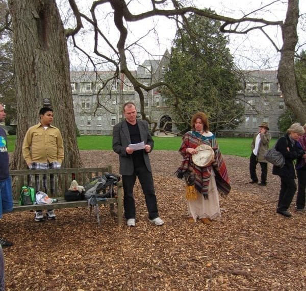 Trail of Hope Trekker Celebrates Anniversary on Campus