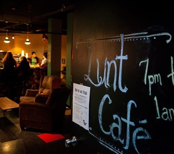 Late Night Bites at Lunt Café