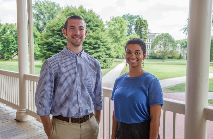 Where They’re Headed: Aaron Levine and Janela Harris ’14