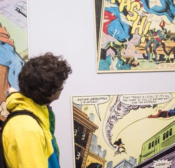 Superman, Black Orchid, and the X-Students