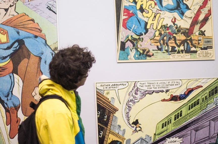 Superman, Black Orchid, and the X-Students