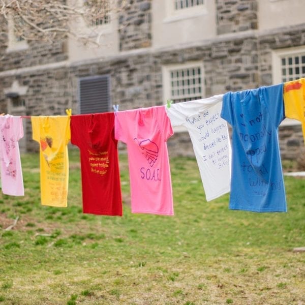 T-Shirts Speak Volumes, Educate on Sexual Assault