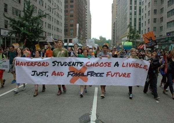 CLUB LIFE: Haverfordians for a Livable Future