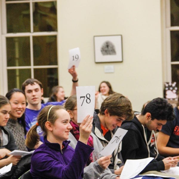 Bidding for Senior Week