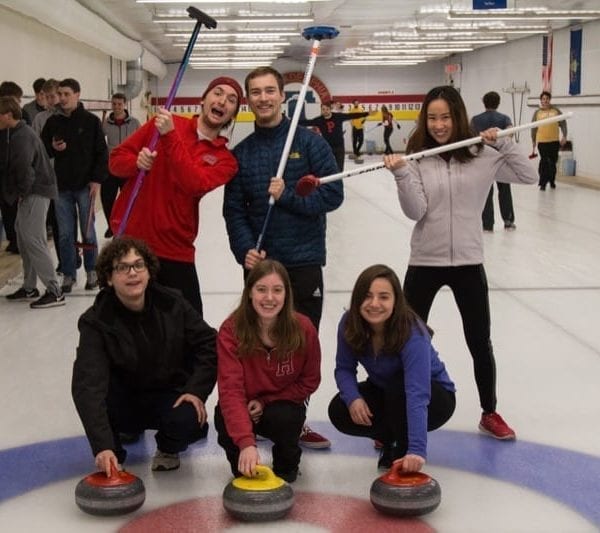 CLUB LIFE: With a Rock and a Broom