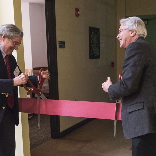 Sharpless Hall Officially Reopens