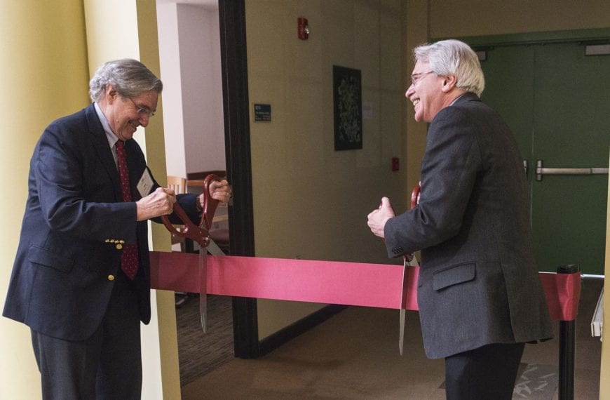 Sharpless Hall Officially Reopens