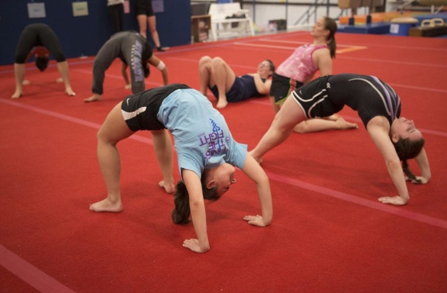 CLUB LIFE: Bi-Co Gymnasts Flip Out