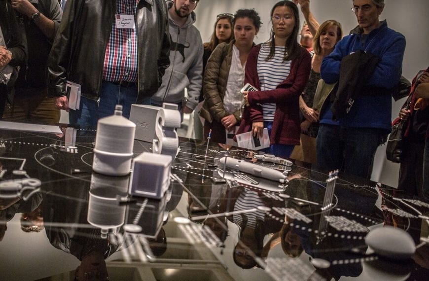 Ilona Gaynor's "Everything Ends in Chaos" deconstructs corporate risk assessment.