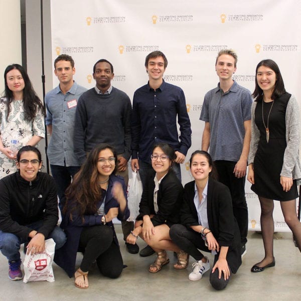 The Haverford delegation poses at the conference.