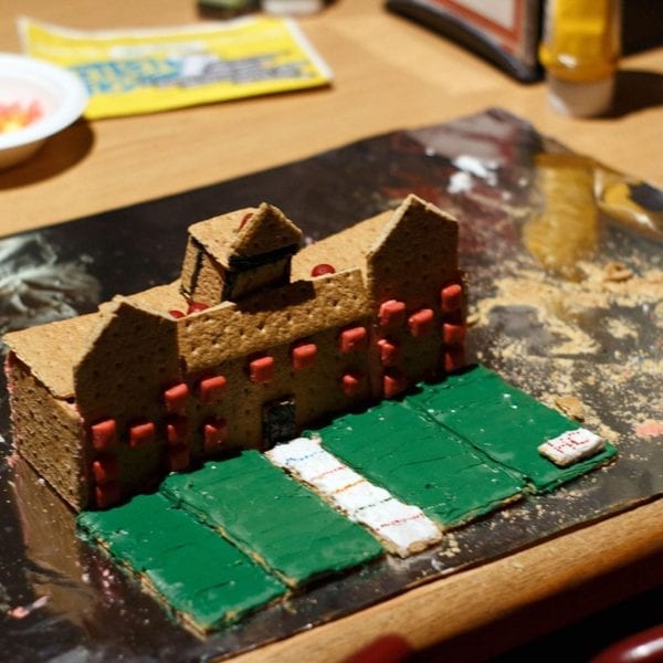 The winning edible Founders Hall.