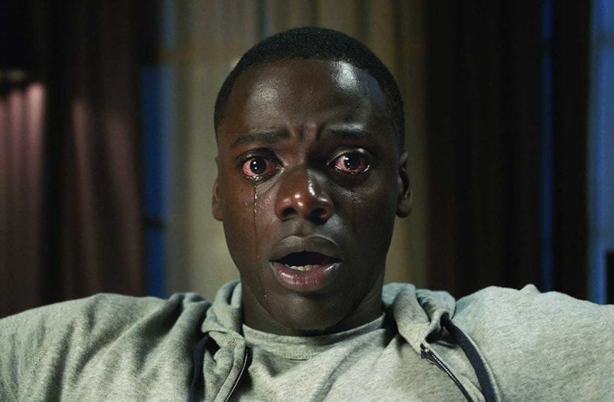 Daniel Kaluya crying in Get Out, courtesy of Universal Studios
