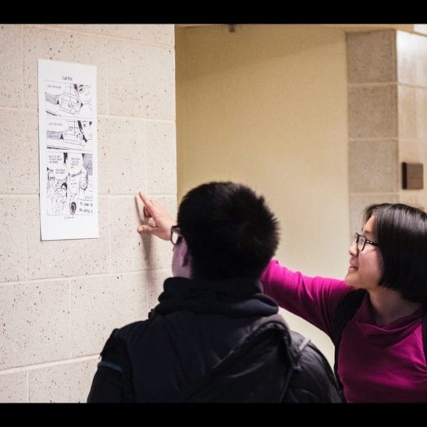Yuying Rong ’20 Narrates Stories of Science through Comics