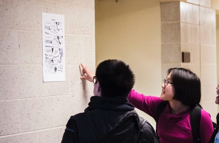 Yuying Rong ’20 Narrates Stories of Science through Comics