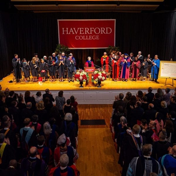 Wendy E. Raymond Inaugurated as Haverford College’s 16th President