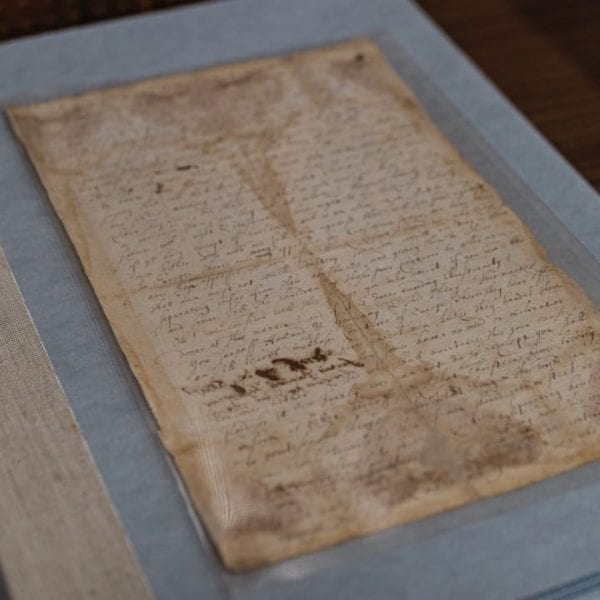 Germantown Quaker protests against slavery documents from Haverford College Quaker and Special Collections.