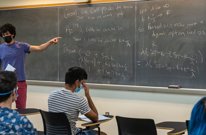 COOL CLASSES: “Applied Mathematics: Intro to Quantitative Finance”