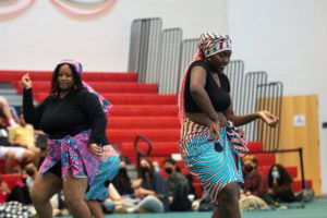 Student dance groups perform in front of plenary attendees. Photo by Abigail Trapp '26.
