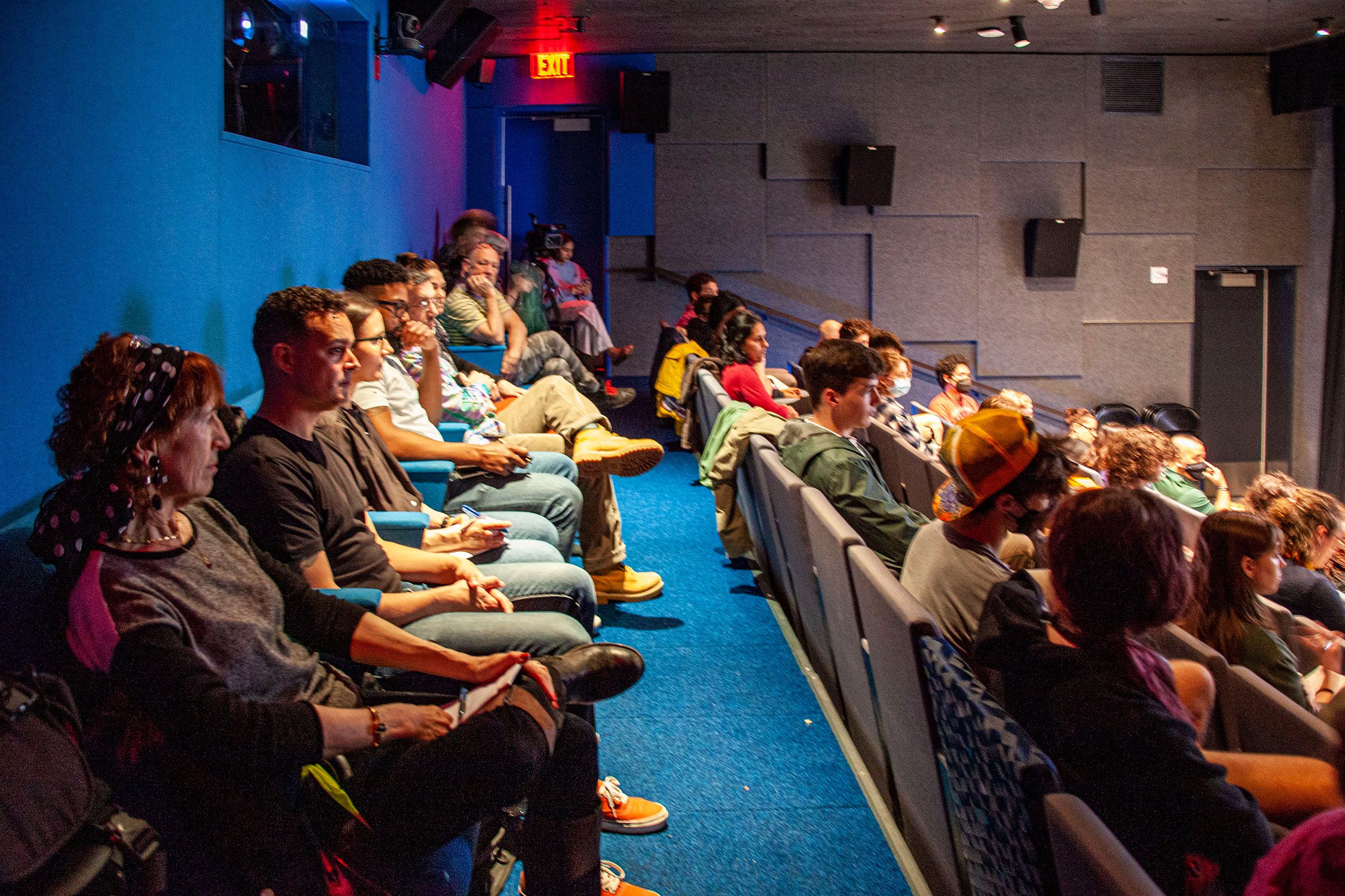 Attendees listen to Nicole Fleetwood's keynote address. Photo by Iris Saada '25.