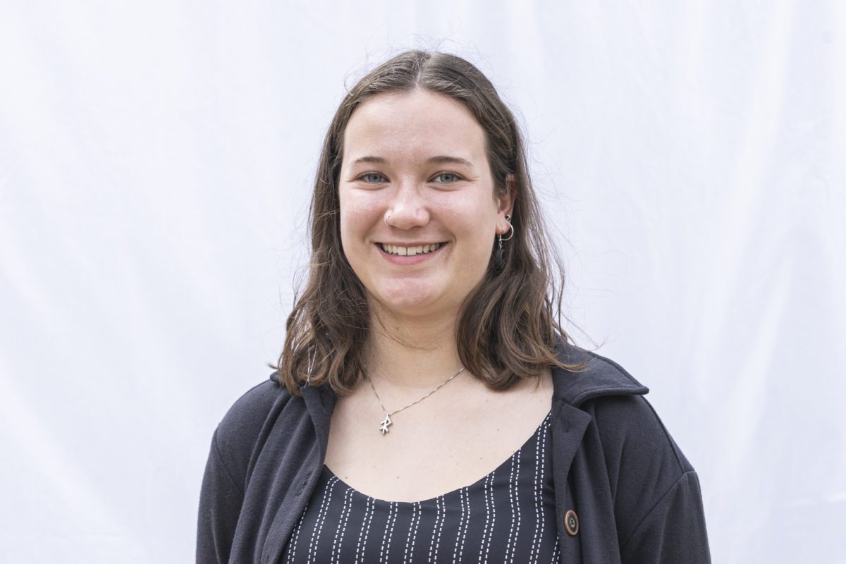 Portrait of Eva White. Photo by Patrick Montero