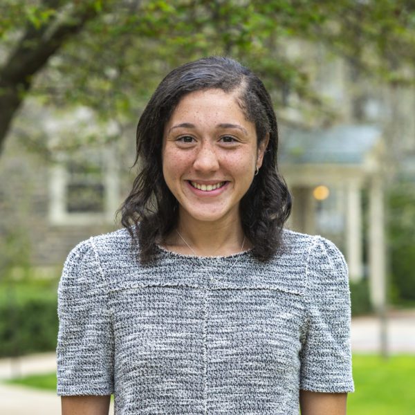 Portrait of Celia Page '23. Photo by Patrick Montero