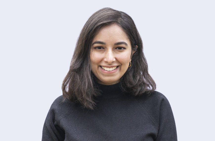 Isha Mehta '23. Photo by Patrick Montero