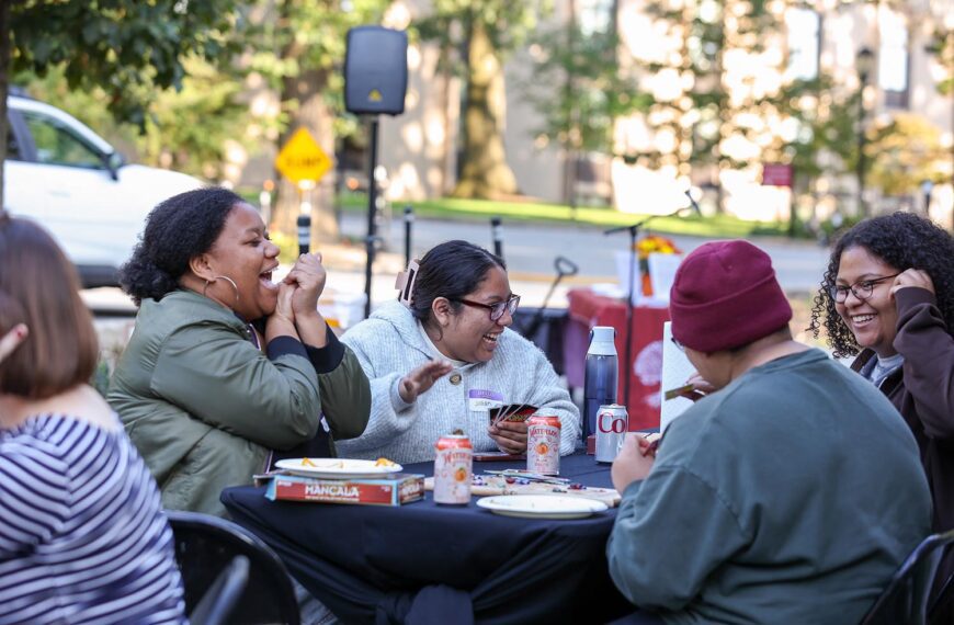 Good Food, Community Building Mark Inaugural QHouse Barbecue