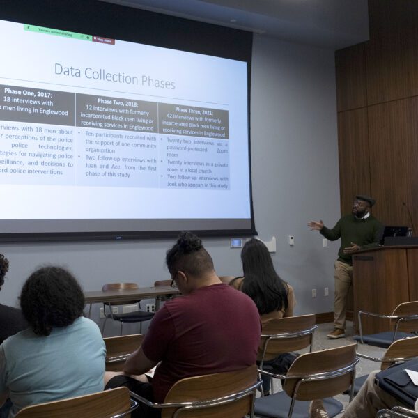 Brandon Alston ’14 Shares Research on Police Countersurveillance and “Camera Cues”